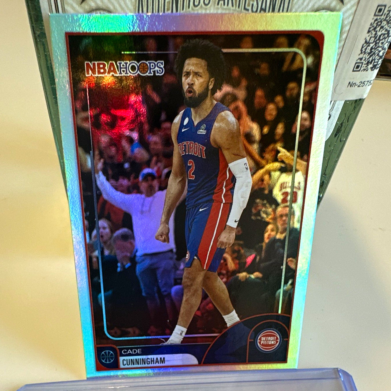 Topps 2025-26 NBA Hoops Cade Cunningham #81 Detroit Pistons Hologram