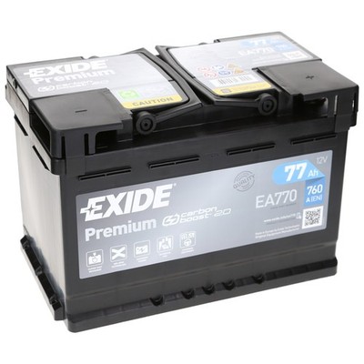 Exide EA770 12V 77 Ah 760A EN Autobatterie ersetzt 72Ah 73Ah 74Ah 75Ah 80Ah