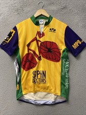 Voler cycling jersey Men’s Size L Bicycle Classic Spin Doctors USA made /0472