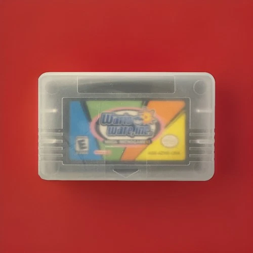 ORIGINAL CARTRIDGE WarioWare, Inc.: Mega Microgame, GBA, CLEANED & SAVES