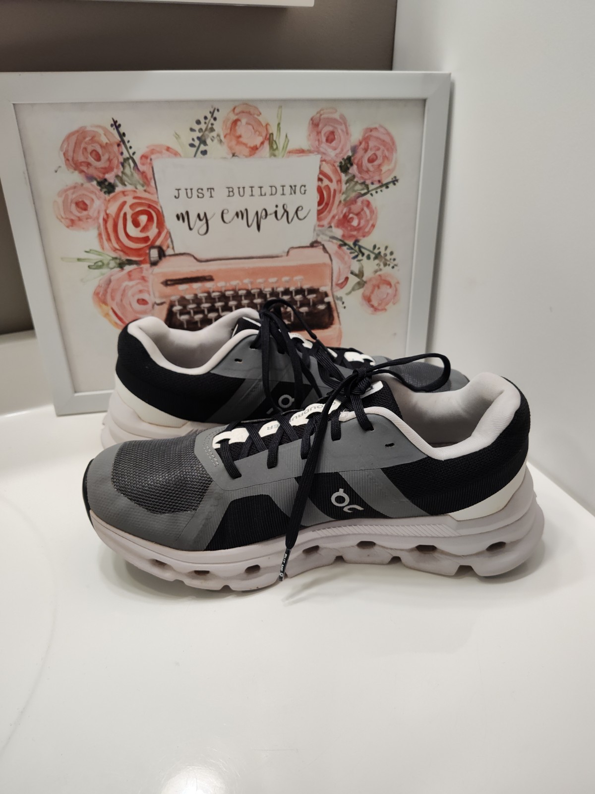 On Cloud Cloudrunner Eclipse Black Running Traine… - image 17