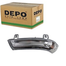 DEPO LED AUßENSPIEGEL-BLINKER LINKS WEIß passend für SKODA SUPERB VW EOS GOLF JE