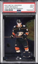 2021-2022 SKYBOX METAL UNIVERSE 1997-98 RETRO ROOKIES #R10 JAMIE DRYSDALE PSA 9