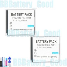 2x Replacement Battery for Kodak KLIC-7001 K7001  Kodak K7700