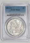 1883 CC Morgan Silver Dollar PCGS MS-64