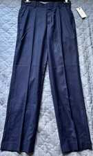 Tommy Hilfiger 401 Dark Blue The Flex Big Kids Dress Pants Size 12 New With Tags