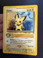 Pokémon TCG Pichu 12/111 Neo Genesis Unlimited Holo - HP on eBay