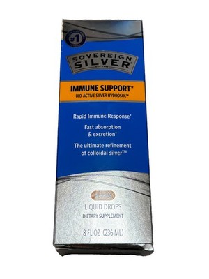 Sovereign Silver Bio-Active Silver Hydrosol 10 PPM 4 oz Dropper New EXP 2029