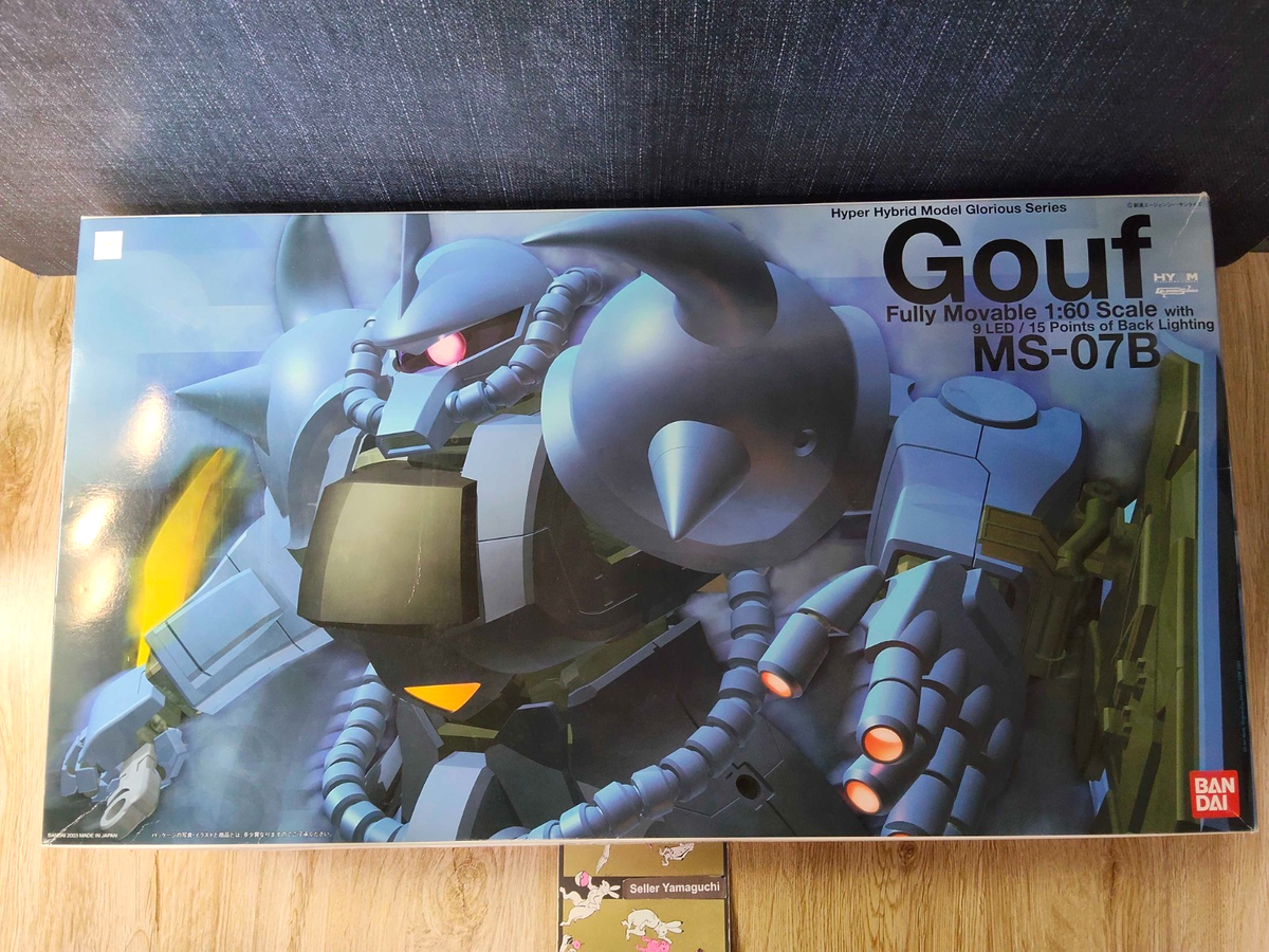 BANDAI HY2M 1/60 MS-07B Gouf Mobile Suit Gundam JAPAN NEW | eBay