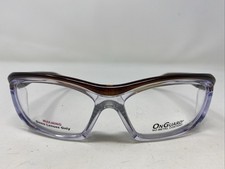 ONGUARD LEADER OG-220S BROWN 58-15-135 Crystal Safety Eyeglasses Frame AY84