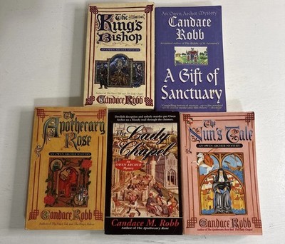 Lot Of 5 Owen Archer Mysteries Trade PB Books: The Nun s Tale, The King s Bishop