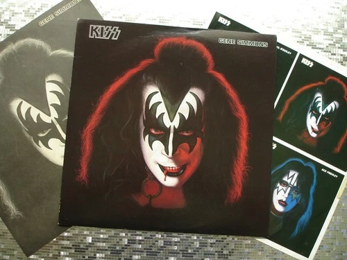 KISS ~ GENE SIMMONS Solo ~  IMPORT LP w/Booklet Casablanca‎ VIP-6578