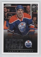 2013-14 Score Hot Rookies Red Back Justin Schultz #642 vi4