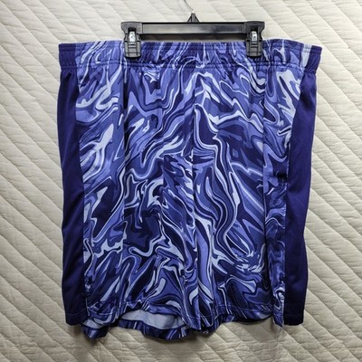 Under Armour Train Stretch Athletic Shorts Loose Fit Blue Gray Men's Size 2XL