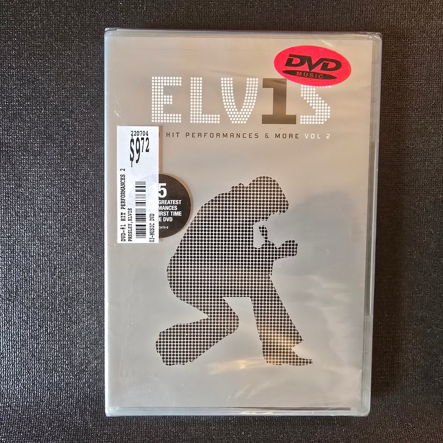 Elvis #1 Hit Performances & More Vol 2 DVD 2006 NTSC Region 1 Music Concerts
