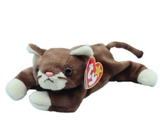 Ty Beanie Baby Pounce the Cat DOB August 28, 1997