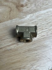 PARKER 1203P-4 Hembra Latón Forjado Unión Camiseta Montaje Neumático, 1/4" NPT Hembra