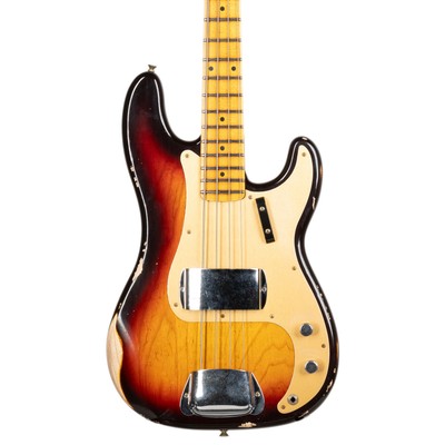 Fender Custom Shop Limited Edt. P-Jazz Bass Relic - Chocolate 3-Color Sunburst