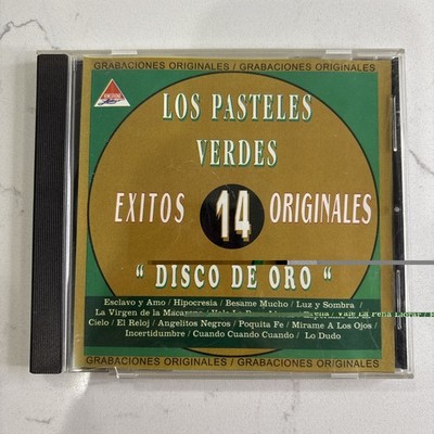 Discos De Oro 14 Exitos Originales Los Pasteles Verdes