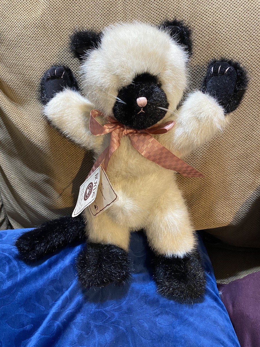 Boyds Bears Snottie Snicklepuss Siamese Cat Kitty 14