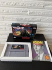 Lock On Super Nintendo Entertainment System SNES Box Tray And Insert Original
