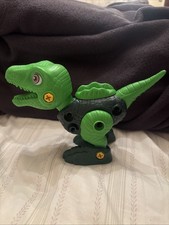 Dinosaur Disassembled Toy DIY Assembly Green Dinosaur