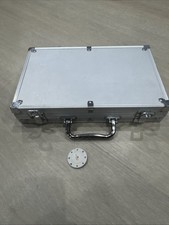 Professional Poker Texas Hold 'Em CARDS & CHIPS SET Metal Carrying Case CARDINAL