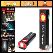 1600 Lumens Mini Magnetic EDC Flashlight - Ultra-Light, Waterproof, 3 Modes, Cli