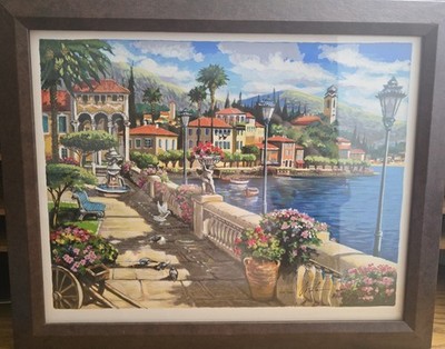 Wall Art by Anatoly Metlan ''Along The Canal'' In 20x16