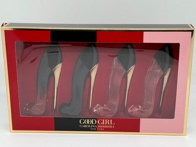 GOOD GIRL by CAROLINA HERRERA 4 PIECES  SET: 0.24 oz / 7 ML Eau De Parfum Each