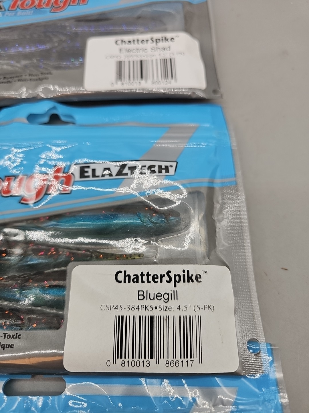 z-man zman chattershad 4.5" chatterbait jackhammer Bluegill The Deal Lot Of 3 - Image 4