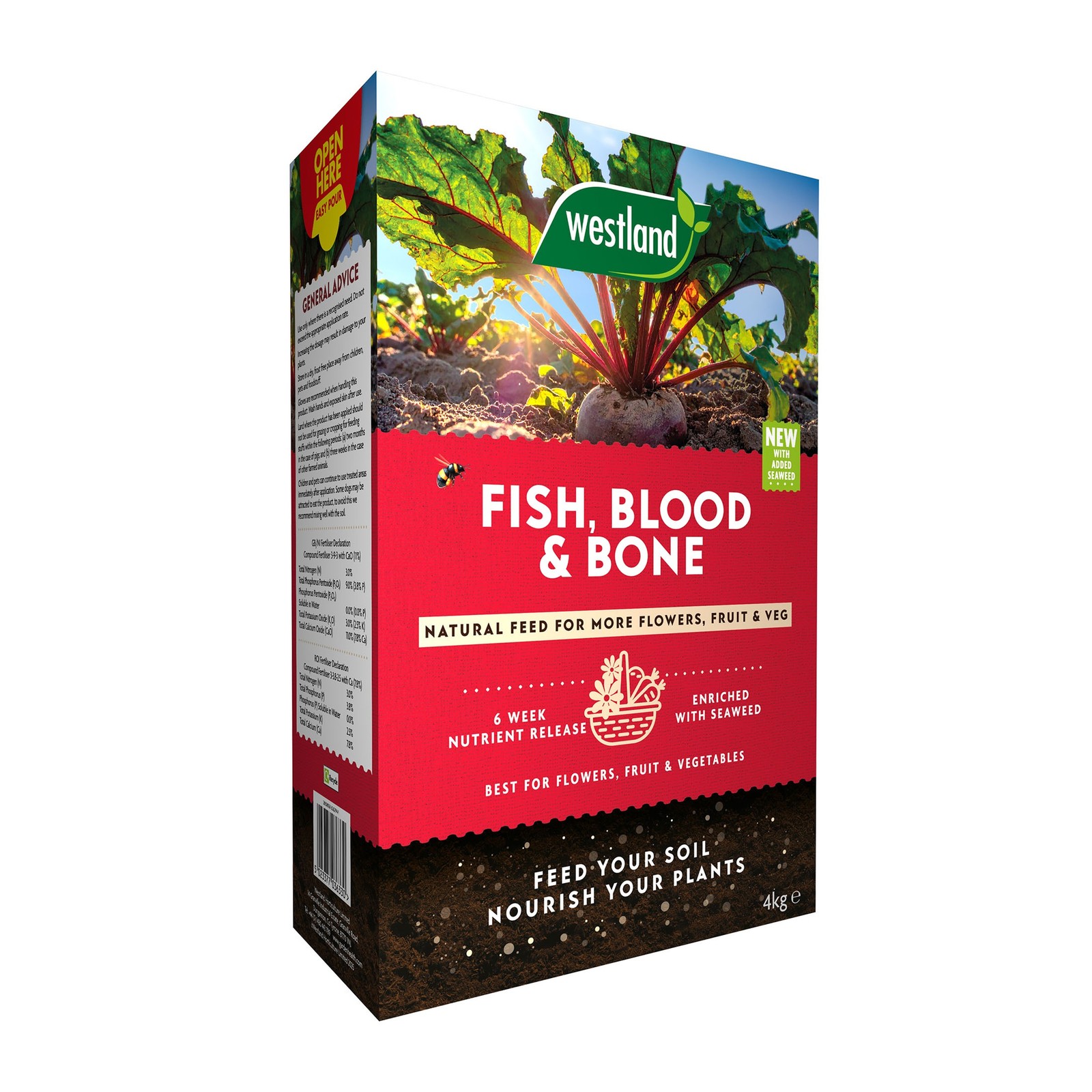 Westland Fish Blood & Bone 4Kg 20600099 - Image 2