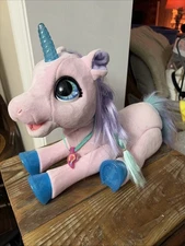 FurReal Blossom My Bestiecorn Interactive Plush Pet Toy EUC Tested
