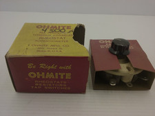 OHMITE 0547 RHEOSTAT POTENTIOMETER VITREOUS ENAMELED 150W 4.5K OHM MODEL L NIB