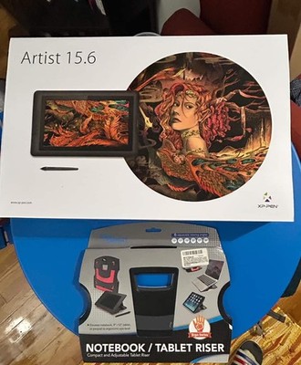 Xp-pen Artist 15.6'' Pro Drawing Graphic Tablet (Gen 1) and Tablet Riser