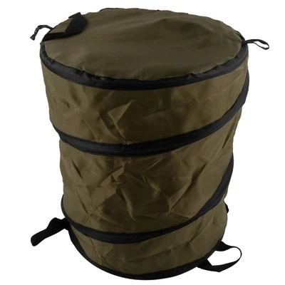 UNBEKANNT Trash Can Leaf Bin Camping Pop Up Dustbin Foldable 420D Oxford Cloth
