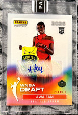 2026 Panini Instant Draft Night #DN-3 Awa Fam Autograph Rookie Card RC Auto /99
