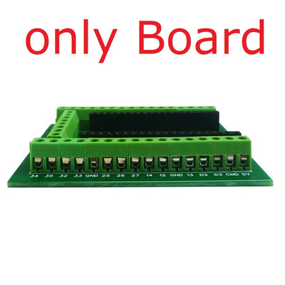 DNESP32 Din Rail Mount Box ESP32 Expansion Board 3.96 Connector for ESP32S ESP-W