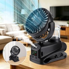 Portable Air Cooler Fan Desktop Mini Air Conditioner Humidifier Mist Fan USB