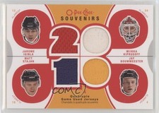 2010 O-Pee-Chee Jarome Iginla Miikka Kiprusoff Matt Stajan Jay Bouwmeester 2o7