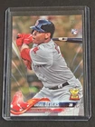 2018 Topps #18 Rafael Devers GOLD RC - 1776/2018  SP Variation Rookie Card