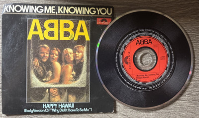 ABBA - Knowing Me Knowing You / Happy Hawaii  : Polydor CD Single 1976