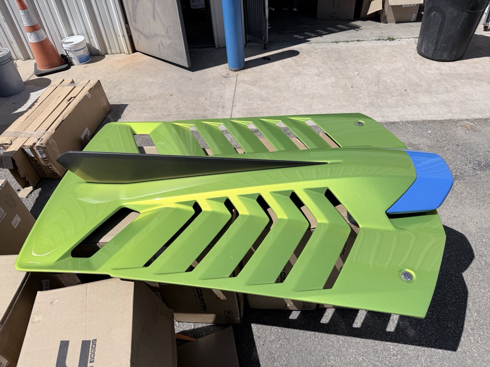 Lamborghini STO Engine Cover Bonnet Roof scoop