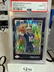 2024 Panini Donruss Optic - Rated Rookie Drake Maye #229 Purple Shock Prizm (RC)