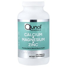 Calcium, Magnesium, Zinc, 270 Tablets