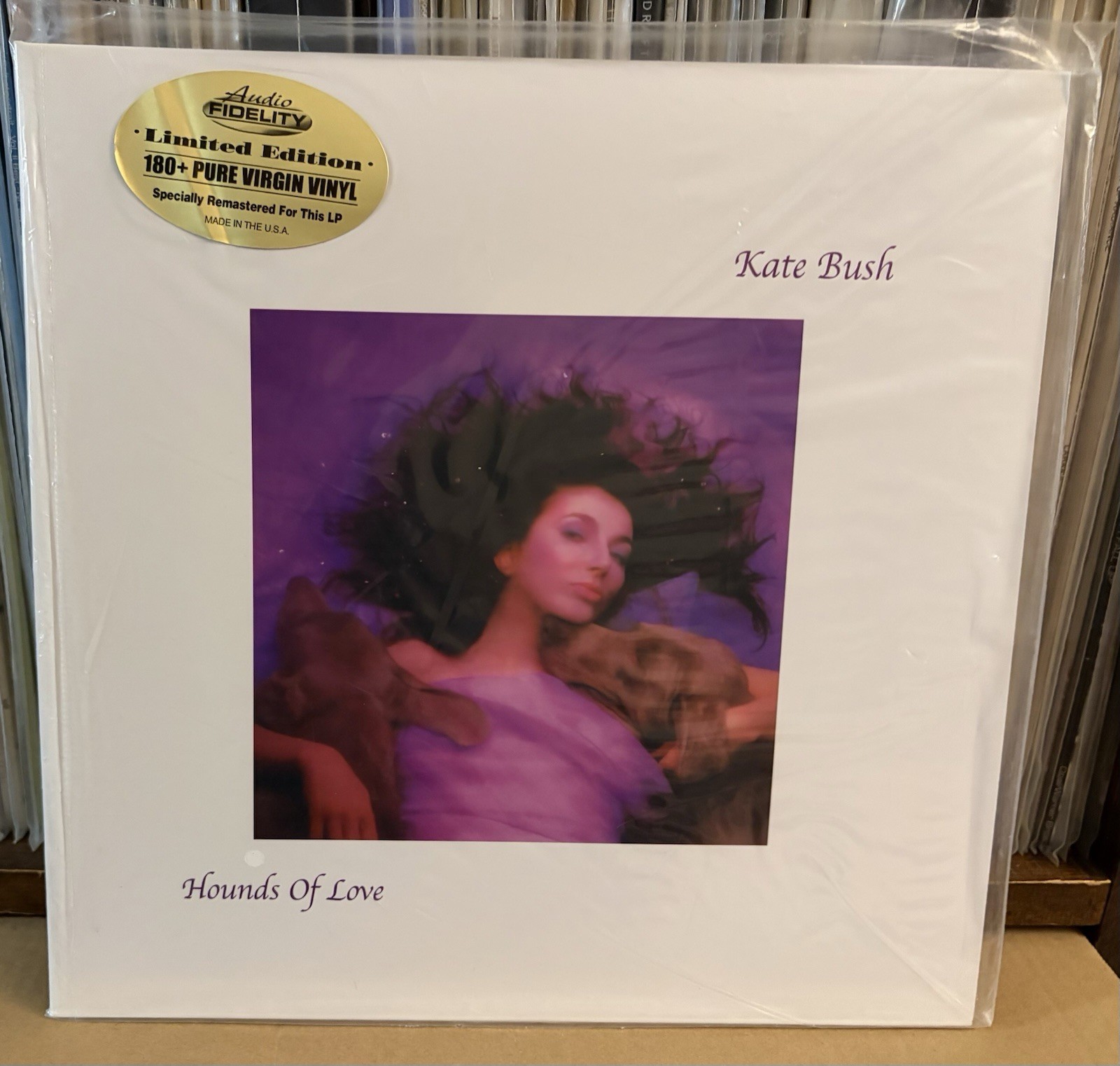 Kate Bush - Hounds Of Love Brand New 180gm Grey Marble #ed 1693 Audio Fidelity