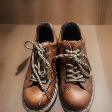 Dr. Martens Vintage 8312 Platform Light Brown Oxford Shoes Mens 6 Womens 7 UK 5