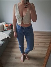 ❤️ Party Crop Top Shirt Oberteil Weste Hippie Boho Sexy Festival Feiern