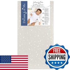 Dream On Me Sparkling Dreams 2 In 1 Baby Mattress Fits All The Standardcribs