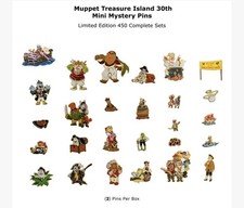 Mickey's of Glendale Muppets Treasure Island Pin Box Mystery LE 450 Confirmed